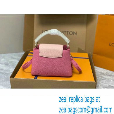 louis vuitton Capucines Mini bag M20845 rose 2023 - Click Image to Close