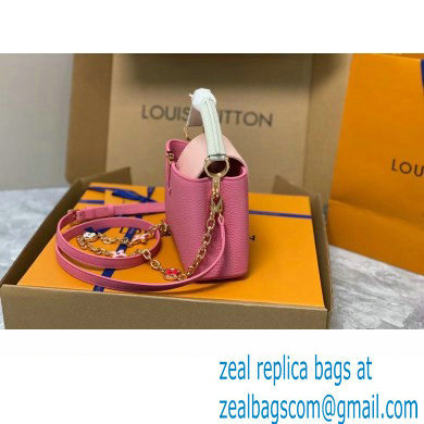 louis vuitton Capucines Mini bag M20845 rose 2023