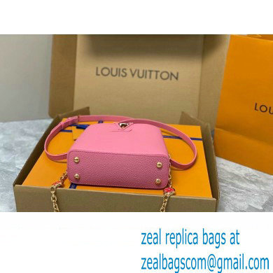 louis vuitton Capucines Mini bag M20845 rose 2023