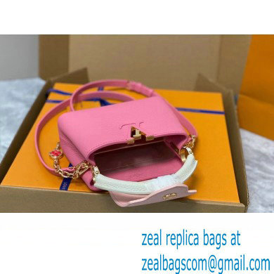 louis vuitton Capucines Mini bag M20845 rose 2023