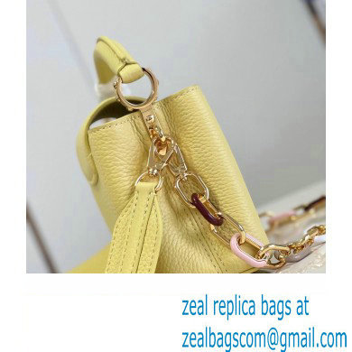 louis vuitton Capucines Mini bag M21798 yellow 2023