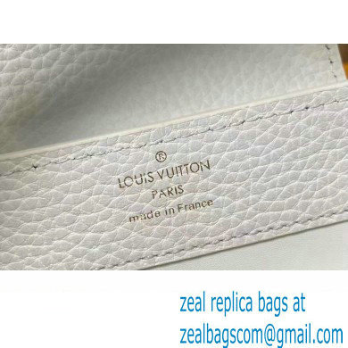 louis vuitton Capucines Mini bag M23718 white 2023 - Click Image to Close