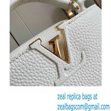 louis vuitton Capucines Mini handbag WHITE M23456 2023