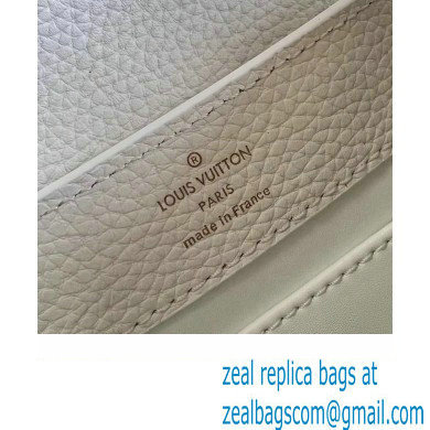 louis vuitton Capucines Mini handbag WHITE M23456 2023