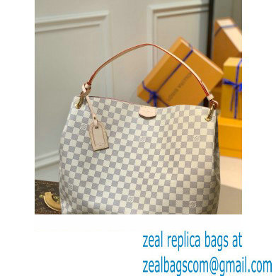 louis vuitton Damier Azur coated canvas Graceful MM bag N42233 2023 - Click Image to Close