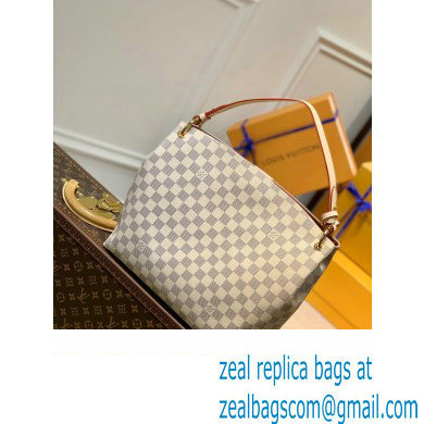 louis vuitton Damier Azur coated canvas Graceful PM bag N42249 2023 - Click Image to Close