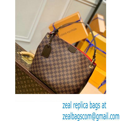 louis vuitton Damier Ebene coated canvas Graceful PM bag N44044 2023 - Click Image to Close