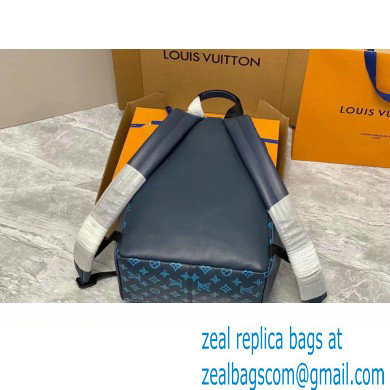 louis vuitton Discovery Backpack M46557 blue 2023 - Click Image to Close