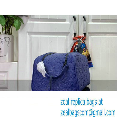 louis vuitton Dopp Kit Toilet Pouch M82576 blue 2023 - Click Image to Close