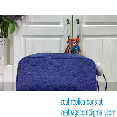 louis vuitton Dopp Kit Toilet Pouch M82576 blue 2023 - Click Image to Close