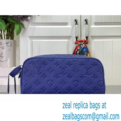 louis vuitton Dopp Kit Toilet Pouch M82576 blue 2023 - Click Image to Close