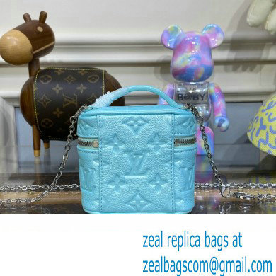 louis vuitton Micro Vanity CASE M82193 BLUE 2023 - Click Image to Close