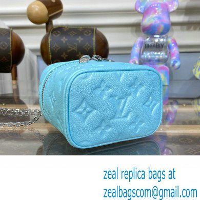 louis vuitton Micro Vanity CASE M82193 BLUE 2023 - Click Image to Close