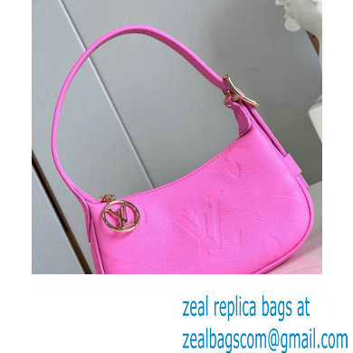 louis vuitton Monogram Empreinte mini moon bag M82487 Lollipop Pink 2023