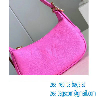 louis vuitton Monogram Empreinte mini moon bag M82487 Lollipop Pink 2023