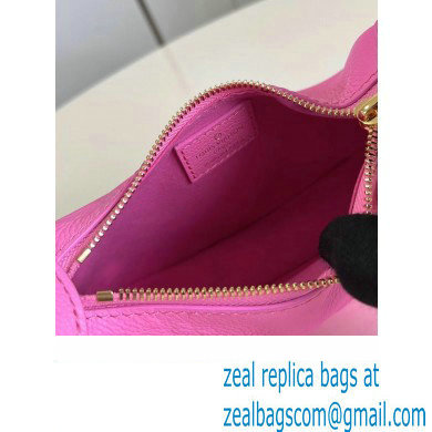 louis vuitton Monogram Empreinte mini moon bag M82487 Lollipop Pink 2023 - Click Image to Close