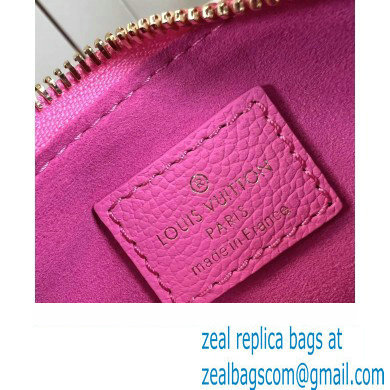 louis vuitton Monogram Empreinte mini moon bag M82487 Lollipop Pink 2023 - Click Image to Close