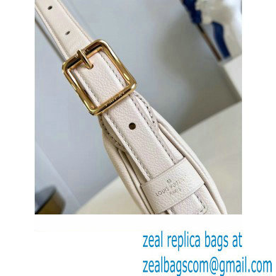 louis vuitton Monogram Empreinte mini moon bag M82519 CREAM 2023 - Click Image to Close