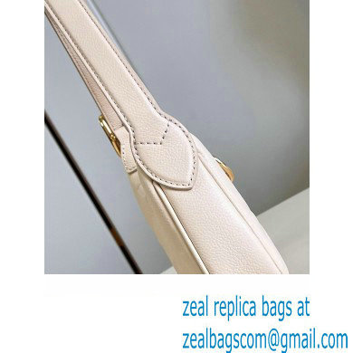 louis vuitton Monogram Empreinte mini moon bag M82519 CREAM 2023 - Click Image to Close