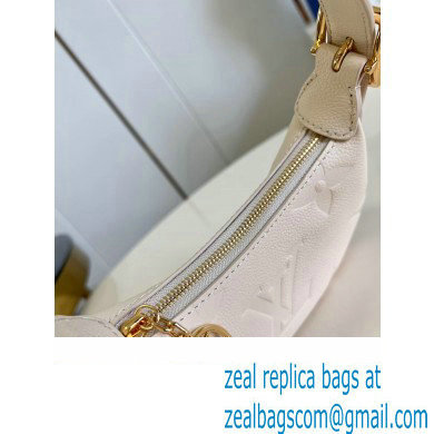 louis vuitton Monogram Empreinte mini moon bag M82519 CREAM 2023 - Click Image to Close