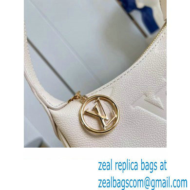 louis vuitton Monogram Empreinte mini moon bag M82519 CREAM 2023