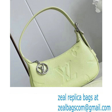 louis vuitton Monogram Empreinte mini moon bag Vert Noto Green M82425 2023 - Click Image to Close