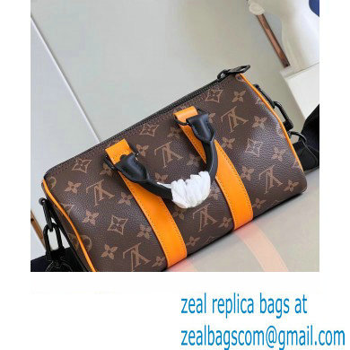 louis vuitton Monogram Macassar coated canvas Keepall 25 bag M46687 2023 - Click Image to Close