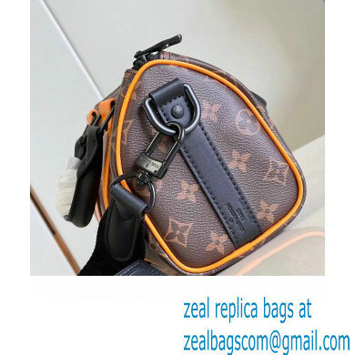 louis vuitton Monogram Macassar coated canvas Keepall 25 bag M46687 2023 - Click Image to Close