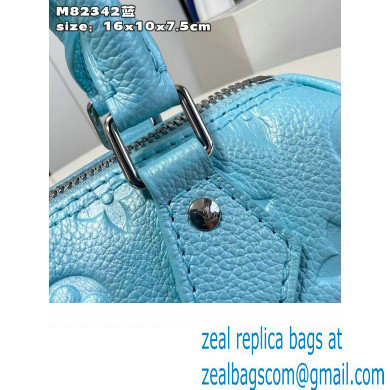 louis vuitton Nano Speedy bag M82342 BLUE 2023