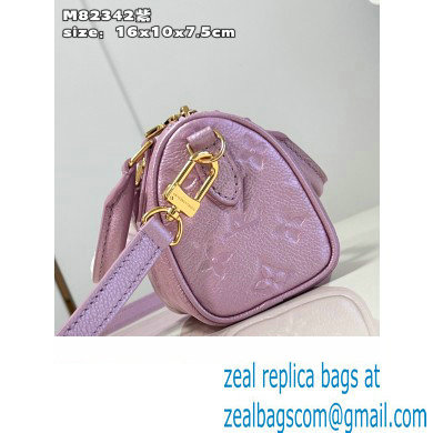 louis vuitton Nano Speedy bag M82342 PINK 2023