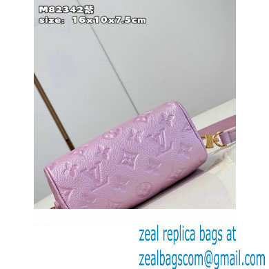 louis vuitton Nano Speedy bag M82342 PINK 2023