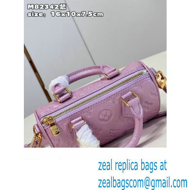 louis vuitton Nano Speedy bag M82342 PINK 2023