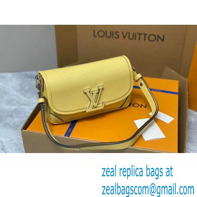 louis vuitton buci bag in EPI leather M22618 yellow 2023 - Click Image to Close