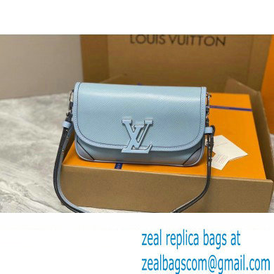 louis vuitton buci bag in EPI leather M59461 blue 2023 - Click Image to Close