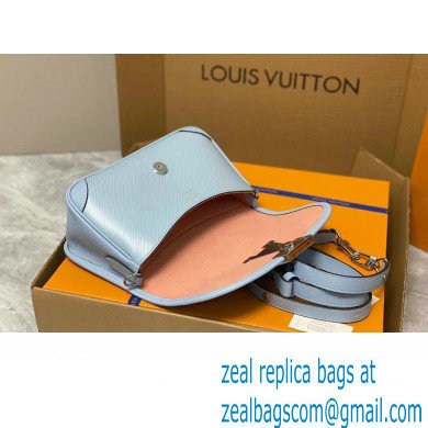 louis vuitton buci bag in EPI leather M59461 blue 2023 - Click Image to Close