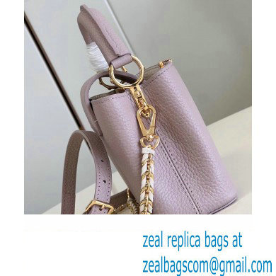 louis vuitton capushell Capucines Mini handbag LIGHT PINK M22122 2023 - Click Image to Close