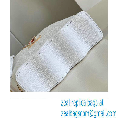 louis vuitton capushell Capucines Mini handbag white M22121 2023 - Click Image to Close