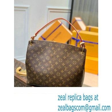 louis vuitton monogram canvas Graceful MM bag M43704 beige 2023