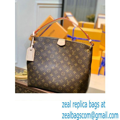 louis vuitton monogram canvas Graceful MM bag M43704 beige 2023 - Click Image to Close