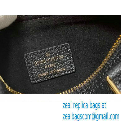 louis vuitton nano speedy BAG M82450 black 2023