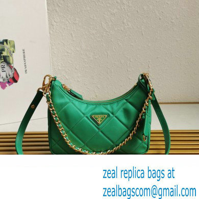 prada Re-Nylon mini-bag 1bc204 bamboo green 2023