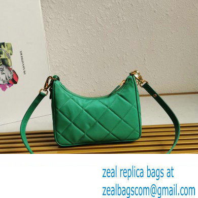 prada Re-Nylon mini-bag 1bc204 bamboo green 2023