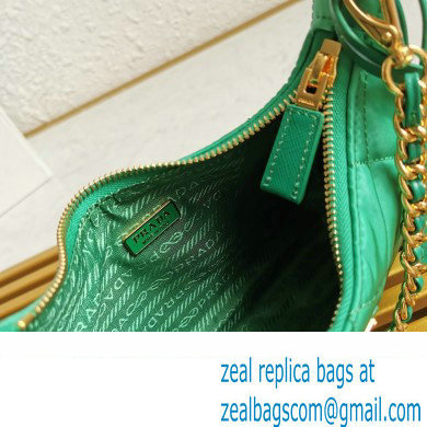 prada Re-Nylon mini-bag 1bc204 bamboo green 2023