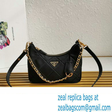 prada Re-Nylon mini-bag 1bc204 black 2023