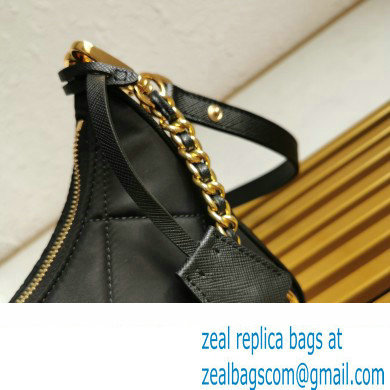 prada Re-Nylon mini-bag 1bc204 black 2023