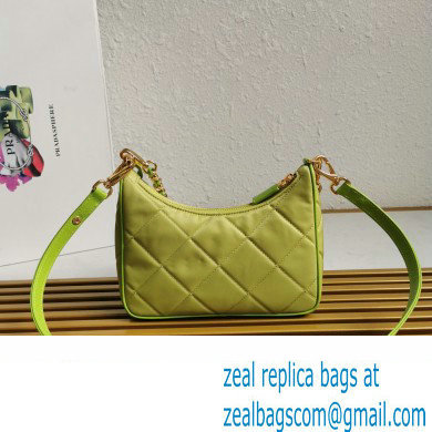 prada Re-Nylon mini-bag 1bc204 green 2023