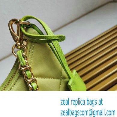 prada Re-Nylon mini-bag 1bc204 green 2023