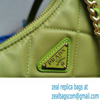 prada Re-Nylon mini-bag 1bc204 green 2023