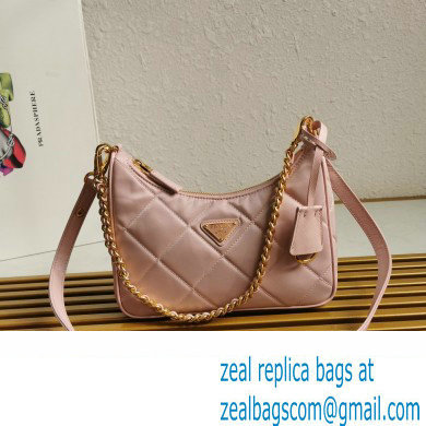 prada Re-Nylon mini-bag 1bc204 pink 2023