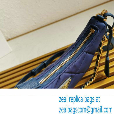 prada Re-Nylon mini-bag 1bc204 royal blue 2023